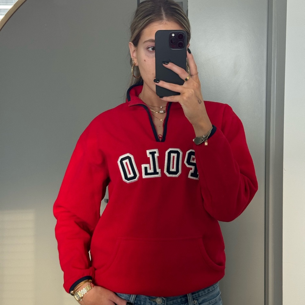Polo by Ralph Lauren Red Women's Top